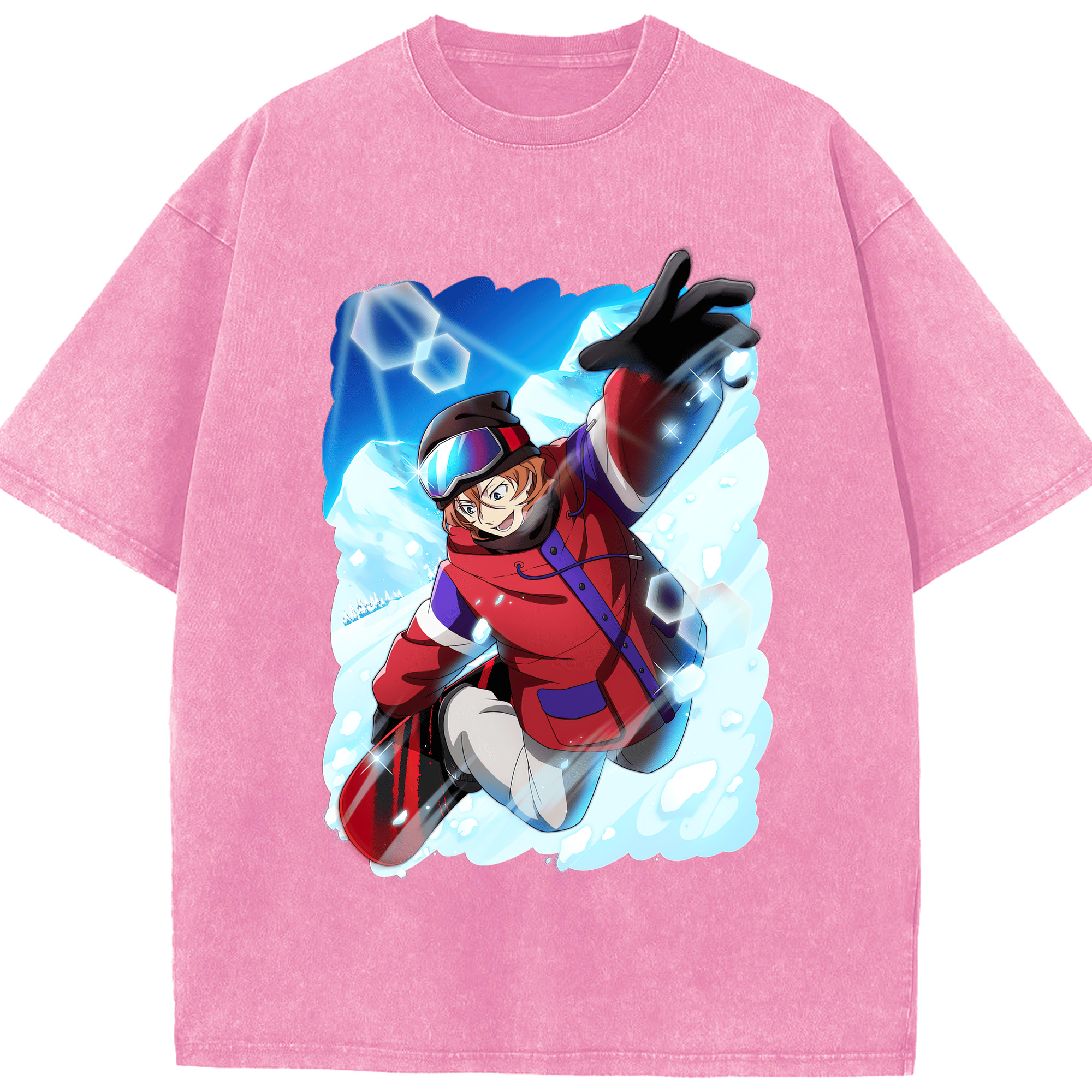 （画像用） 文豪ストレイドッグス Bungo Stray Dogs 綿100% ヴィンテージ風 半袖Tシャツ（フロントプリント）